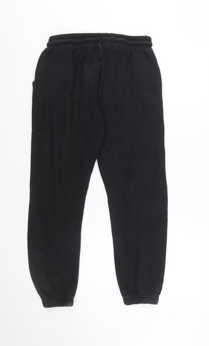 George PlayStation Boys Black Jogger Trousers 12-13 Years Cotton Blend