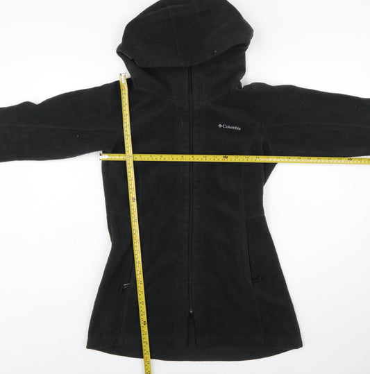 Columbia Women's Black Fleece Hooded Jacket Size S