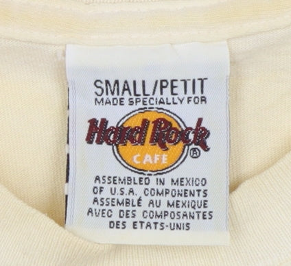 Hard Rock Cafe New York Women Ivory Small Vintage T-Shirt