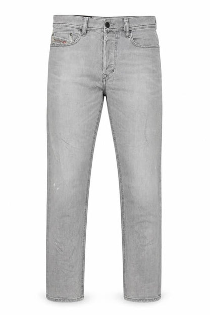 Diesel Industry Men's Grey Slim Fit Straight Leg Jeans Size 29