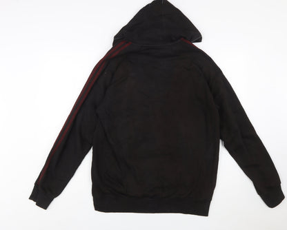 Adidas Men’s Black Liverpool FC Logo Pullover Hoodie Size L