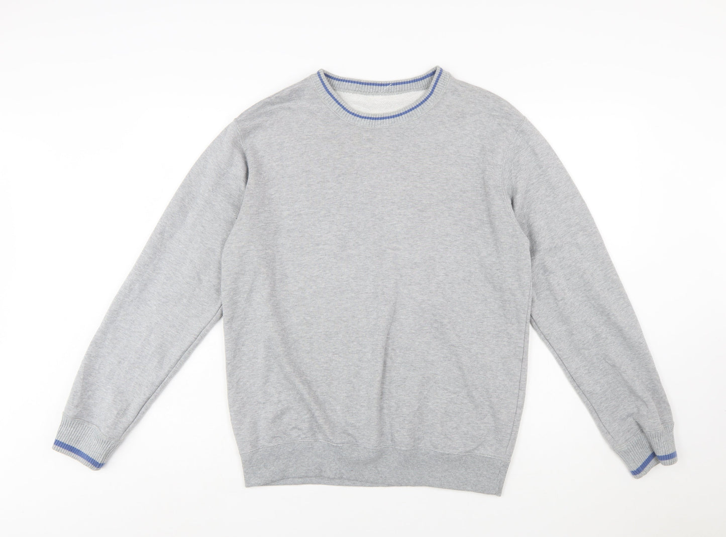 Uniqlo Men’s Grey Crew Neck Pullover Sweatshirt Size L