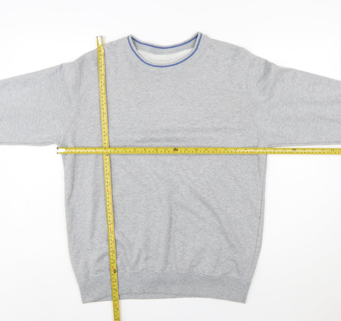 Uniqlo Men’s Grey Crew Neck Pullover Sweatshirt Size L