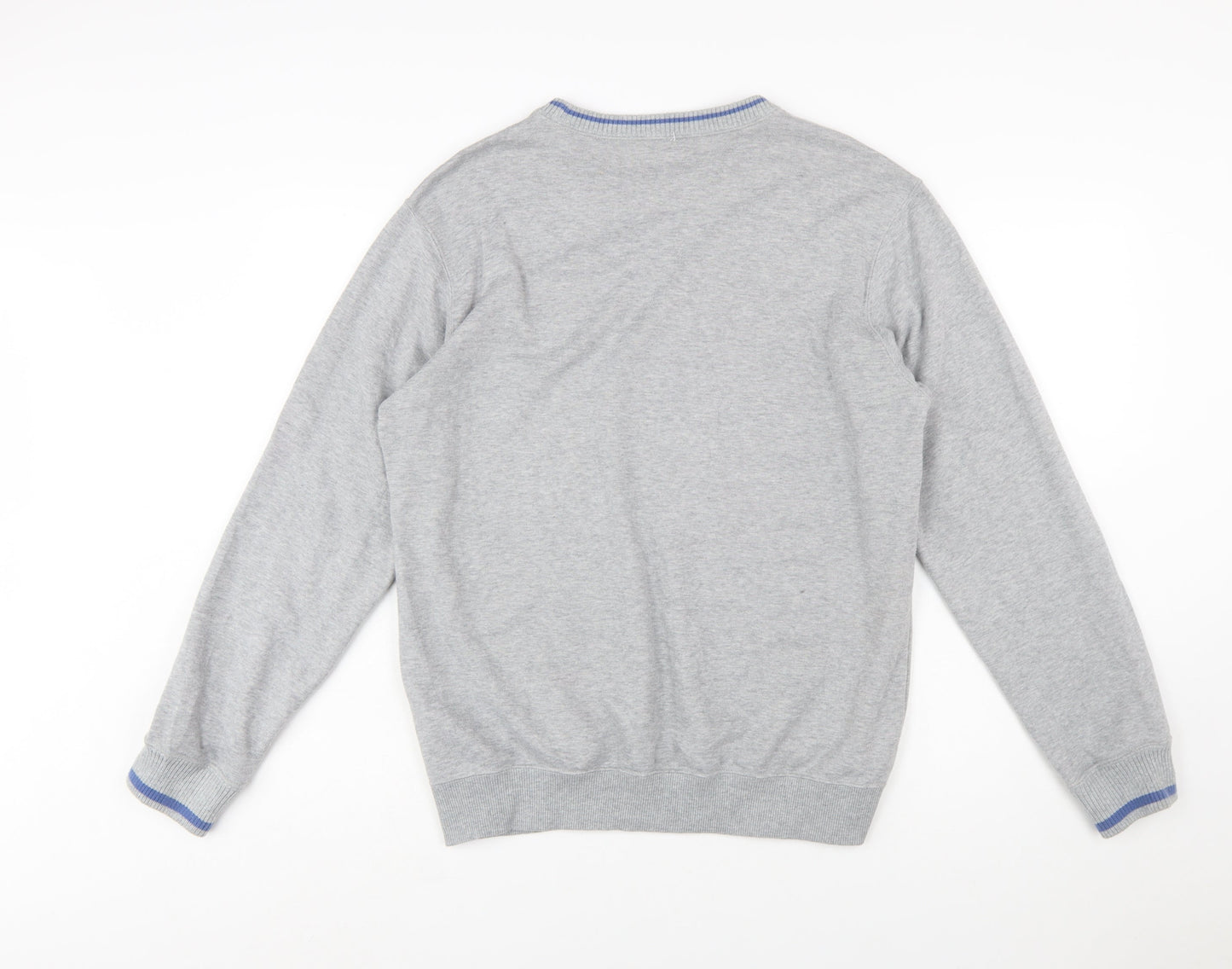 Uniqlo Men’s Grey Crew Neck Pullover Sweatshirt Size L