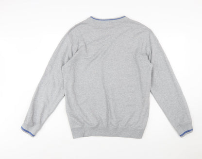 Uniqlo Men’s Grey Crew Neck Pullover Sweatshirt Size L