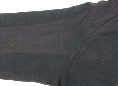 Adidas Boys Black Pullover Hoodie 13-14 Years Cotton Blend Logo Sweatshirt