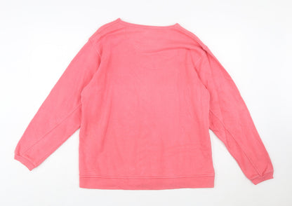 Champion Women’s Pink Crew Neck Pullover Sweatshirt Size M