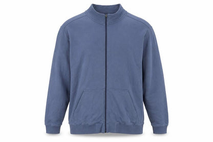 L.L.Bean Men's Blue XL Tall Full Zip Sweatshirt Classic Fit