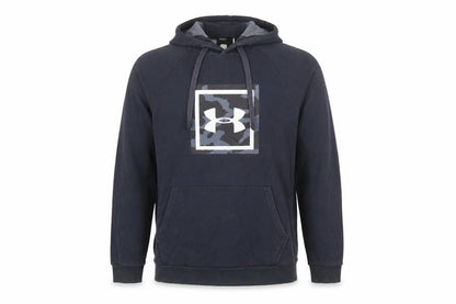 Under Armour Men’s Black Pullover Hoodie Small Logo Sportswear