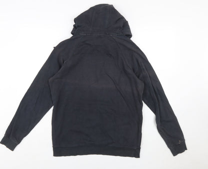 Under Armour Men’s Black Pullover Hoodie Small Logo Sportswear