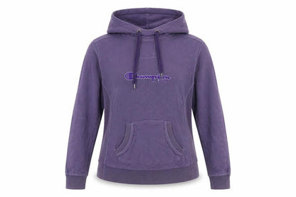 Champion Women's Purple Pullover Hoodie Size L Heritage Classics
