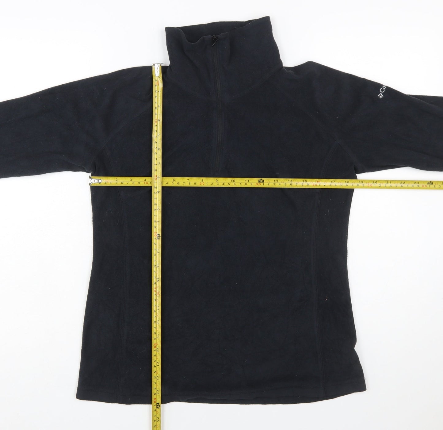 Columbia Women’s Black Fleece 1/2 Zip Pullover Sweatshirt Size L