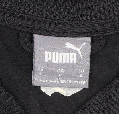 Puma Men's Black Full Zip Sports Sweatshirt Jacket Size S