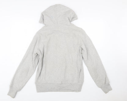 Champion Women's Grey Small Reverse Weave Pullover Hoodie