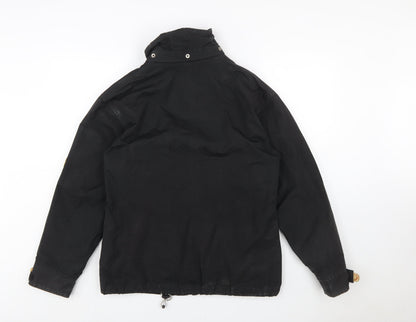 Mambo Men’s Black Waterproof Windbreaker Jacket Size L