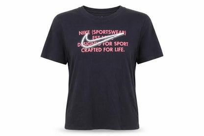 Nike Women's Black Sportswear Graphic T-Shirt Size S