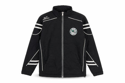 Kewl Boys Black Full Zip Track Jacket Size 10-12 Years Boulder Bison