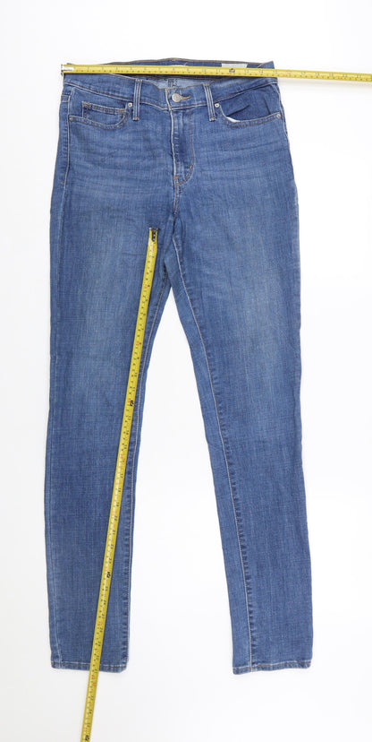 Levi Strauss Women's Blue Slimming Skinny Stretch Jeans Size 29