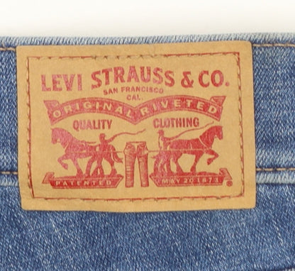 Levi Strauss Women's Blue Slimming Skinny Stretch Jeans Size 29