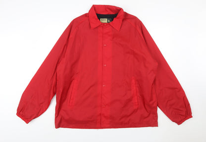 WearGuard Men's Red XL Waterproof Nylon Work Jacket