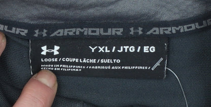 Under Armour Men's Black Full Zip Sports Sweatshirt XL