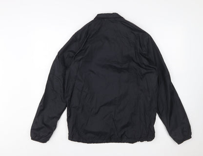 Nike Boys Black XL 13-15 Years Football Track Jacket Windproof