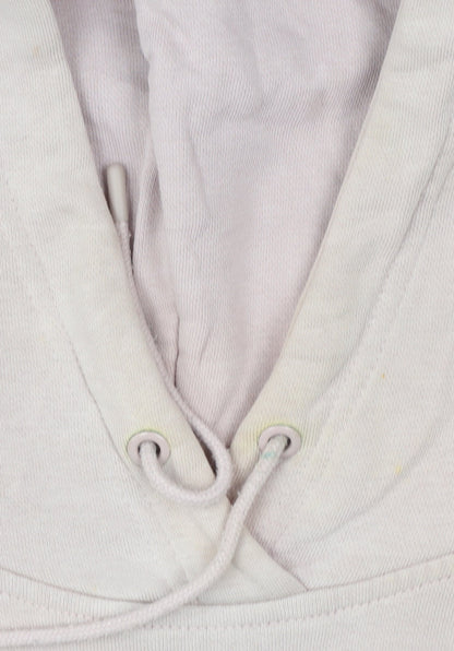 Nike Womens Pink Pullover Hoodie XS Cotton Blend Logo Sweatshirt