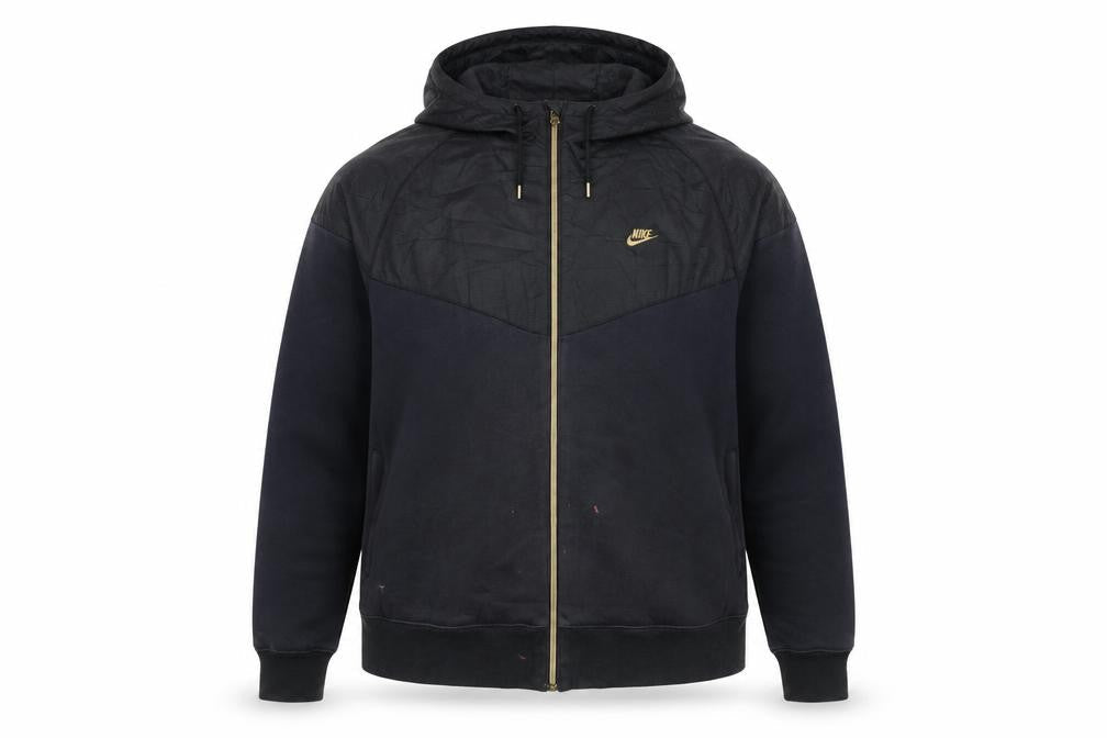 Nike Womens Black Full Zip Hoodie XL Sportswear Jacket