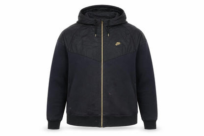 Nike Womens Black Full Zip Hoodie XL Sportswear Jacket
