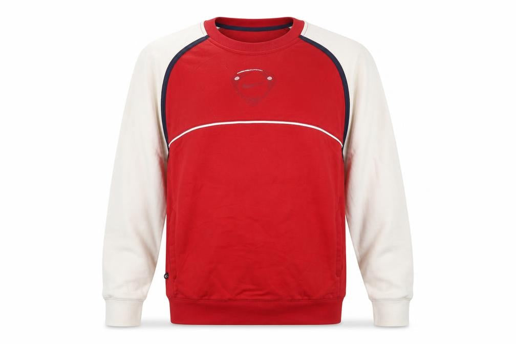 Nike Men's Red Pullover Sweatshirt L Long Sleeve Sports Style