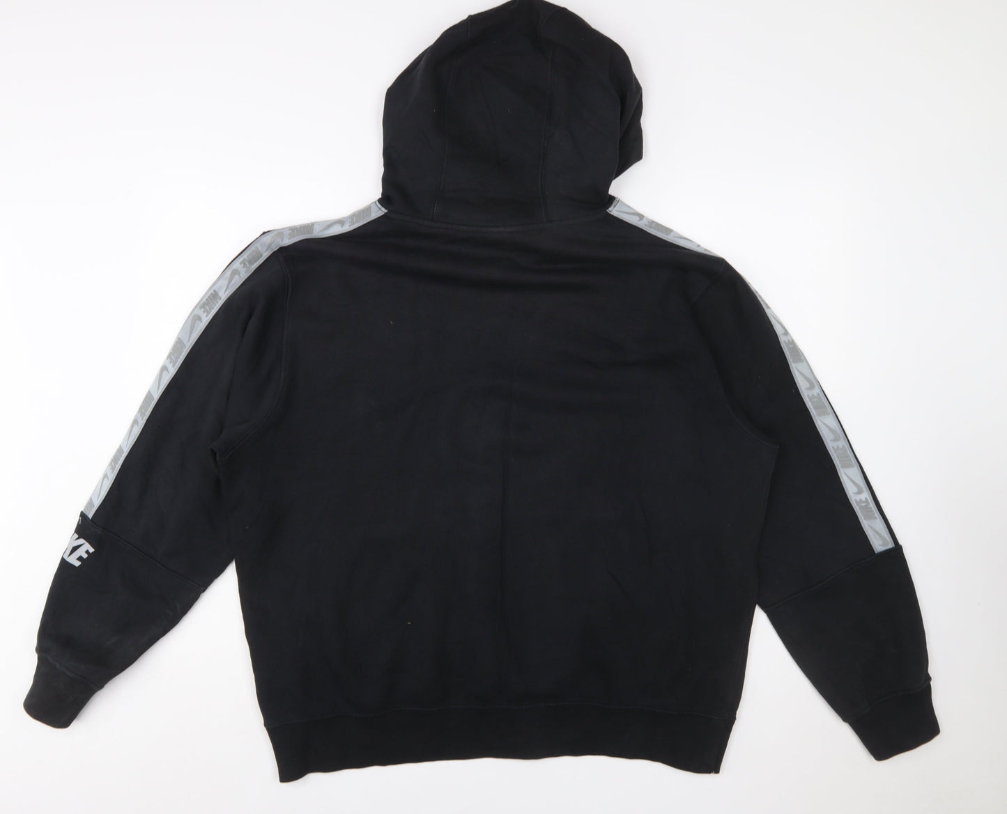 Nike Men's Black Large Pullover Hoodie Classic Fit Sportswear