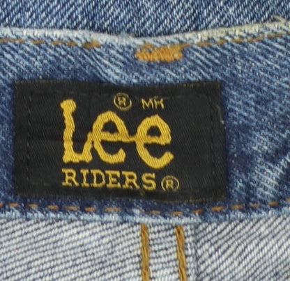 Lee Riders Men's Blue 34x32 Straight Fit Vintage Denim Jeans