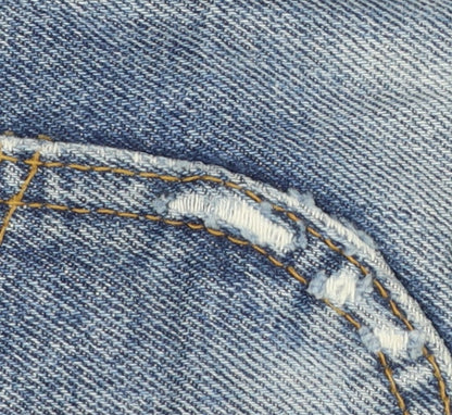 Lee Riders Men's Blue 34x32 Straight Fit Vintage Denim Jeans