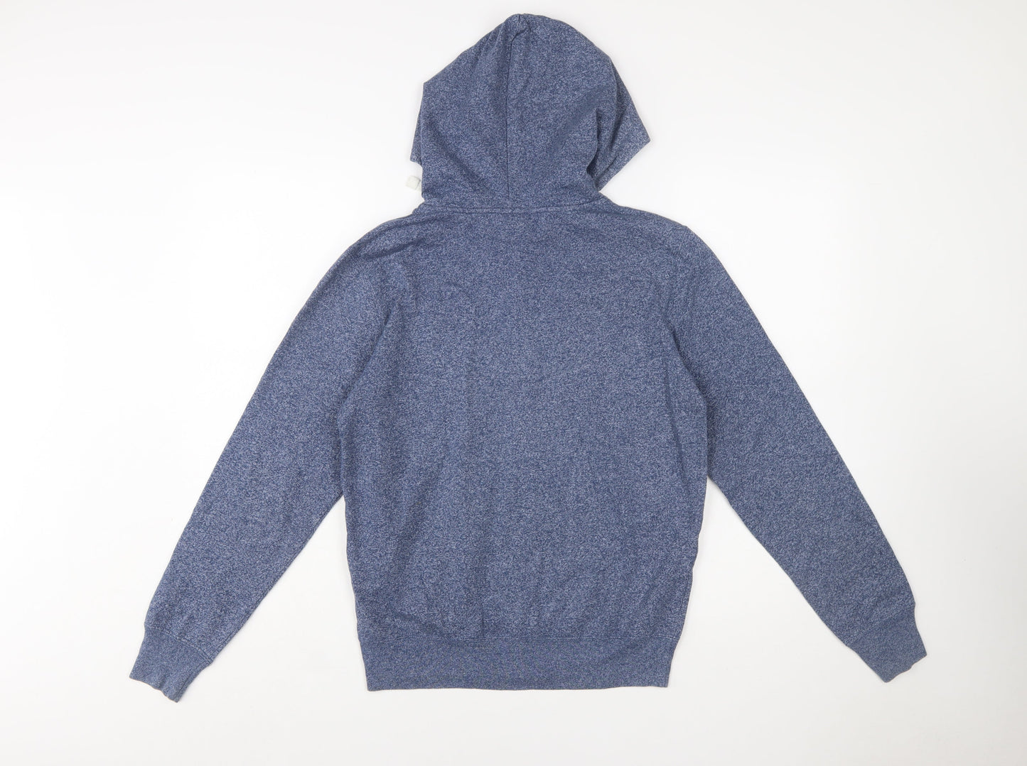 Champion Women's Blue Small Full Zip Hoodie Cotton Blend