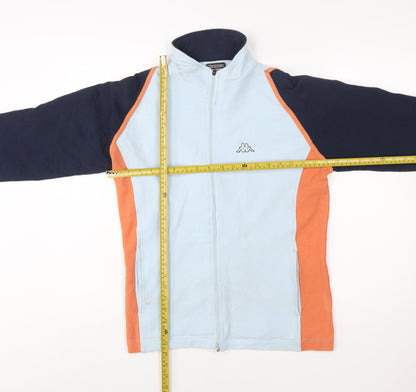 Kappa Men's Blue Full Zip Sweatshirt XL Sports Jersey Top