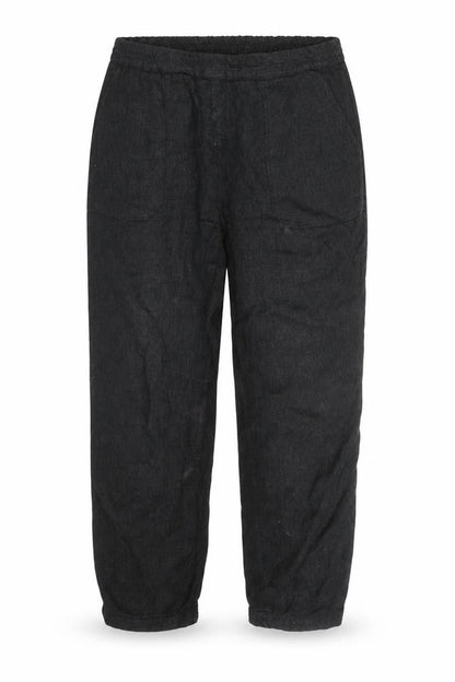 Zara Women Black Cropped Relaxed Fit Jeans Size M