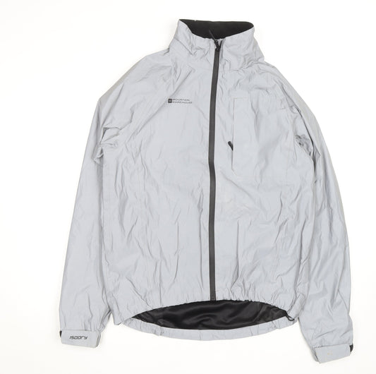 Mountain Warehouse Men's Grey S Windbreaker Jacket Lightweight Activewear