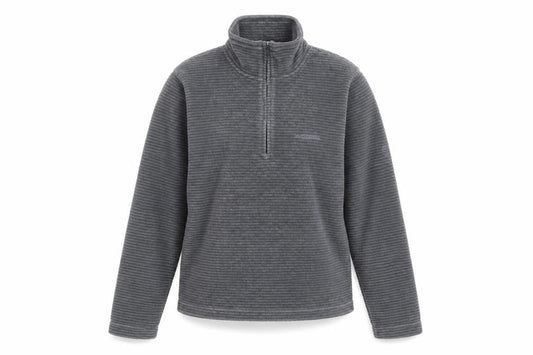 Craghoppers Womens Grey Fleece Half Zip Activewear Jacket UK 12