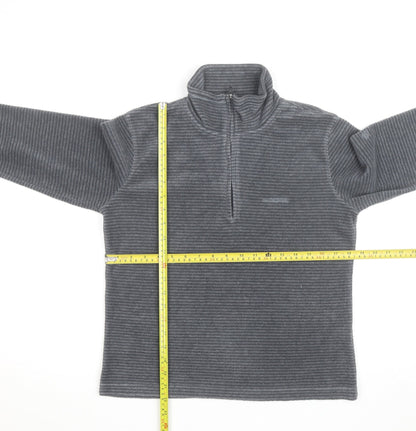 Craghoppers Womens Grey Fleece Half Zip Activewear Jacket UK 12