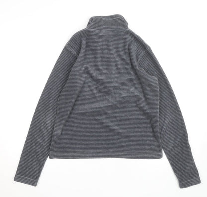 Craghoppers Womens Grey Fleece Half Zip Activewear Jacket UK 12