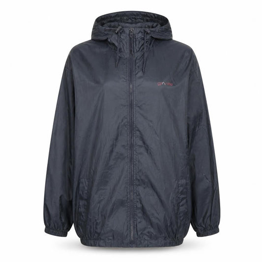 Granite Outdoors Women's Blue Hooded Windbreaker Jacket Size 16