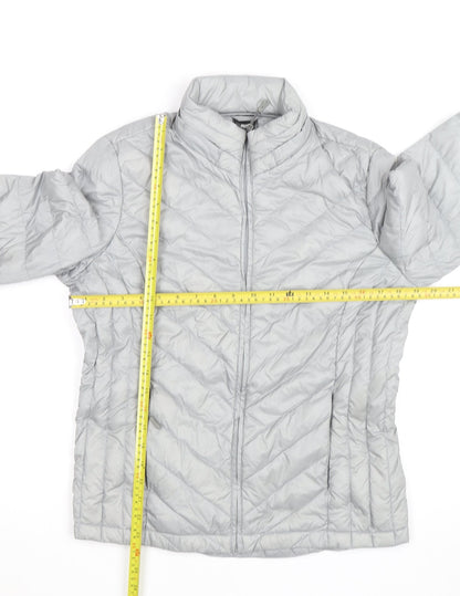 32 Degrees Heat Men's Grey Lightweight Puffer Jacket Size S