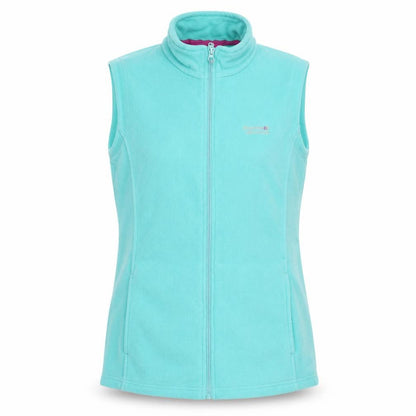 Regatta Women's Blue Fleece Sleeveless Full Zip Outdoor Jacket UK 12