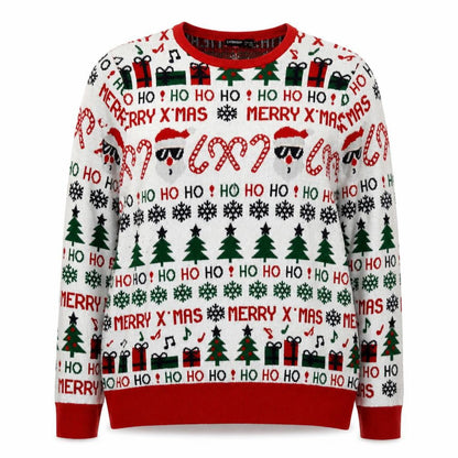 Livergy Unisex Multicoloured Christmas XL Pullover Jumper