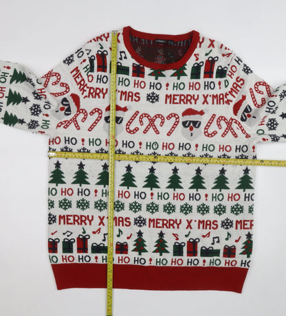 Livergy Unisex Multicoloured Christmas XL Pullover Jumper