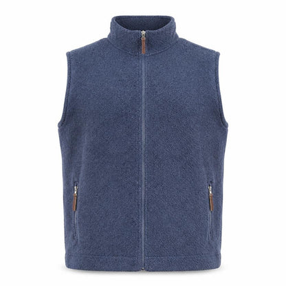 Country Rose Men's Blue Fleece Waistcoat XL Bodywarmer