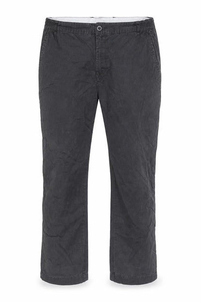 Atlantic Bay Men's Black Chino Trousers 36S Regular Fit