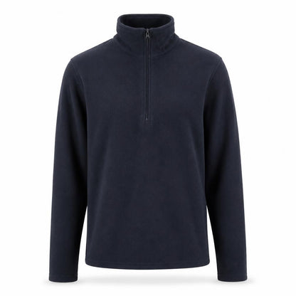 Mountain Warehouse Men’s Black Fleece 1/2 Zip Activewear Jacket M