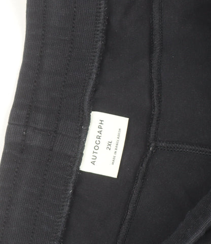 Marks and Spencer Men’s Black 2XL Jogger Trousers with Drawstring Waist