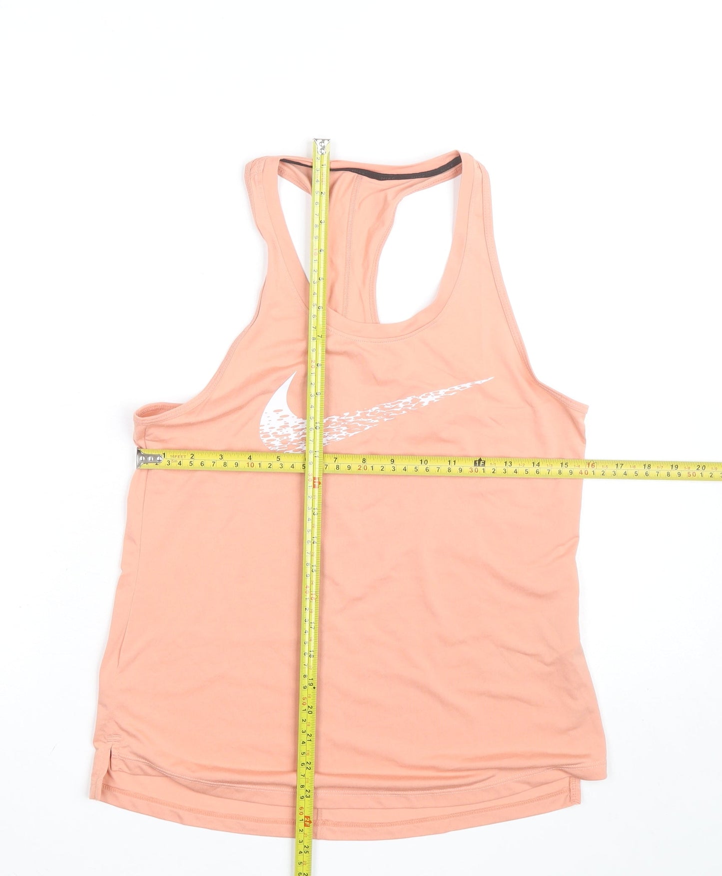 Nike Women's Pink Dri-FIT Racerback Athletic Tank Top Size S